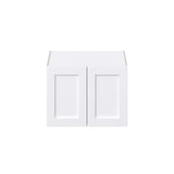Hugo&Borg Rosemont 27-in W x 20-in H x 24-in D Glacier White Wall Fully Assembled Cabinet (Recessed Panel Shaker Door Style)