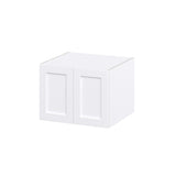 Hugo&Borg Rosemont 27-in W x 20-in H x 24-in D Glacier White Wall Fully Assembled Cabinet (Recessed Panel Shaker Door Style)
