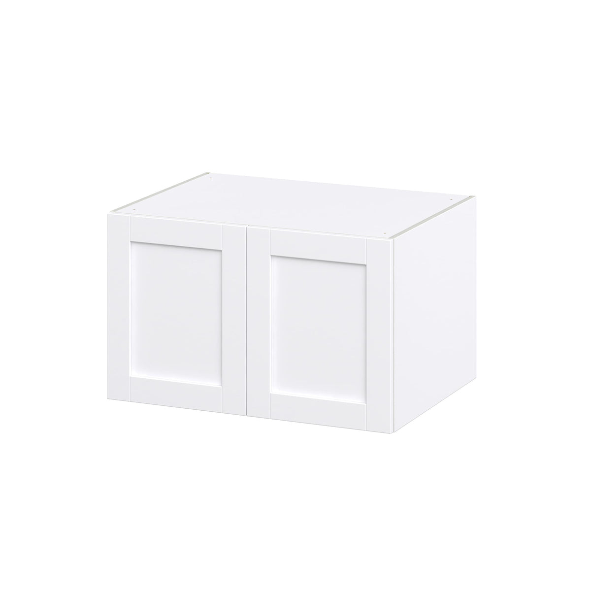 Hugo&Borg Rosemont 33-in W x 20-in H x 24-in D Glacier White Wall Fully Assembled Cabinet (Recessed Panel Shaker Door Style)