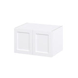Hugo&Borg Rosemont 33-in W x 20-in H x 24-in D Glacier White Wall Fully Assembled Cabinet (Recessed Panel Shaker Door Style)