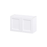 Hugo&Borg Rosemont 33-in W x 20-in H x 14-in D Glacier White Wall Fully Assembled Cabinet (Recessed Panel Shaker Door Style)