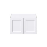 Hugo&Borg Rosemont 33-in W x 20-in H x 24-in D Glacier White Wall Fully Assembled Cabinet (Recessed Panel Shaker Door Style)