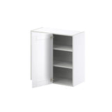 Hugo&Borg Rosemont 30-in W x 30-in H x 14-in D Glacier White Wall Fully Assembled Cabinet (Recessed Panel Shaker Door Style)
