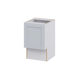 Hugo&Borg Charlesberg 18-in W x 34.5-in H x 21-in D Gray Base Fully Assembled Cabinet (Recessed Panel Shaker Door Style)