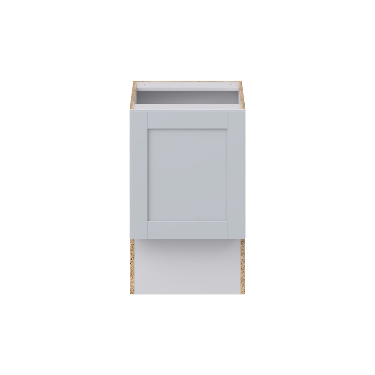 Hugo&Borg Charlesberg 18-in W x 34.5-in H x 21-in D Gray Base Fully Assembled Cabinet (Recessed Panel Shaker Door Style)