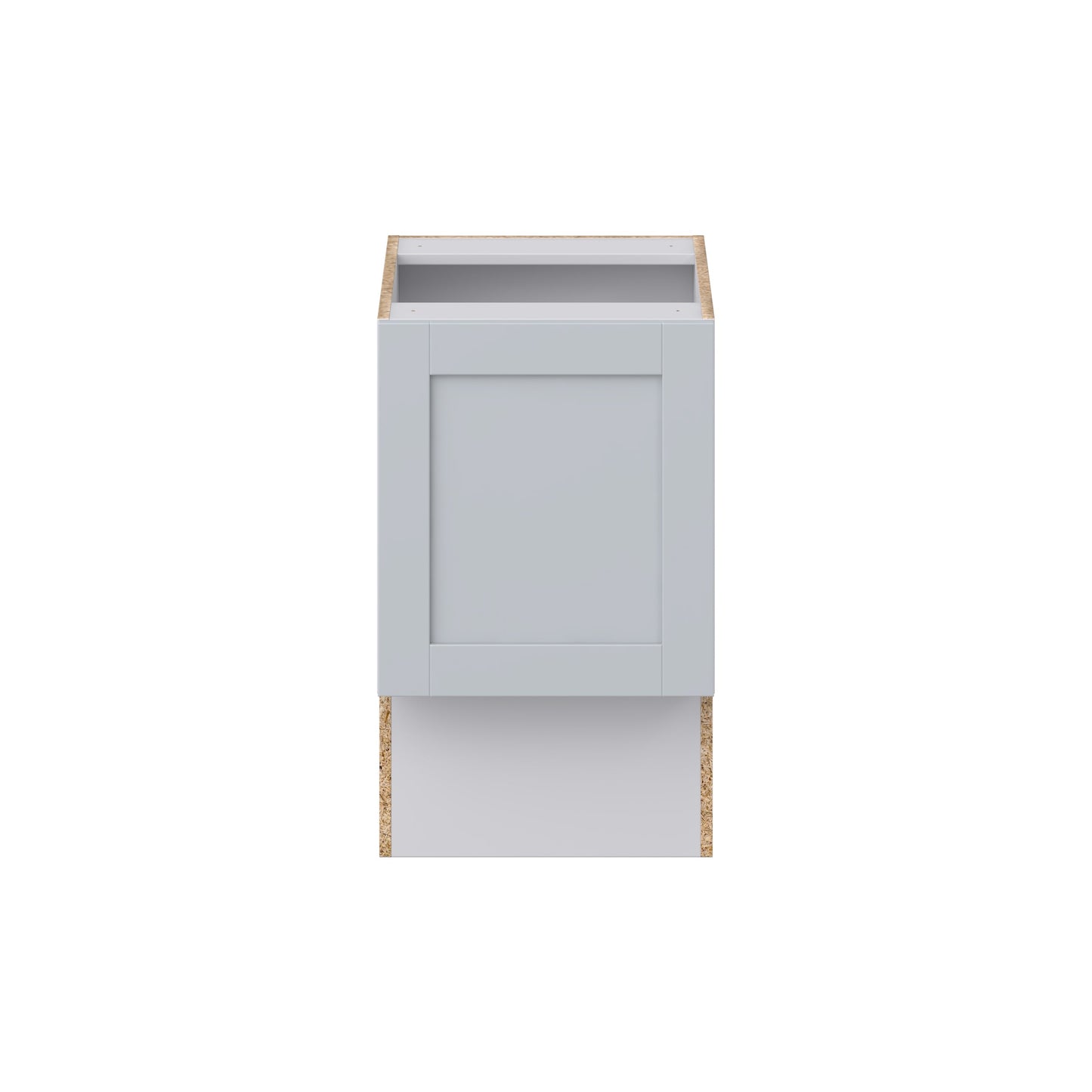 Hugo&Borg Charlesberg 18-in W x 34.5-in H x 21-in D Gray Base Fully Assembled Cabinet (Recessed Panel Shaker Door Style)