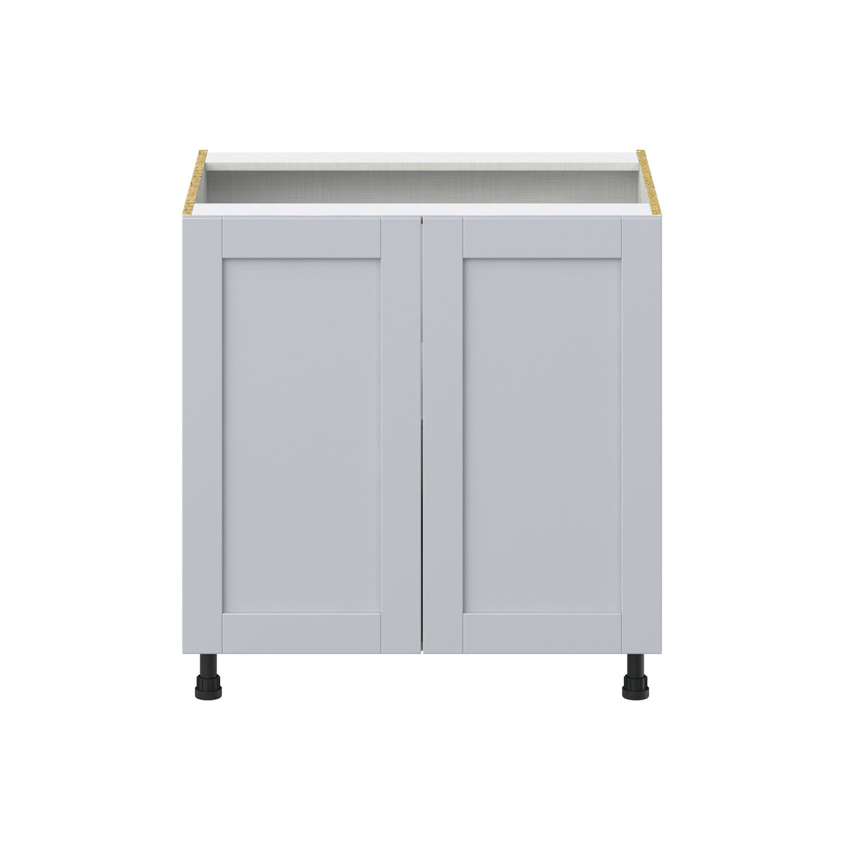 Hugo&Borg Charlesberg 33-in W x 34.5-in H x 24-in D Gray Base Fully Assembled Cabinet (Recessed Panel Shaker Door Style)