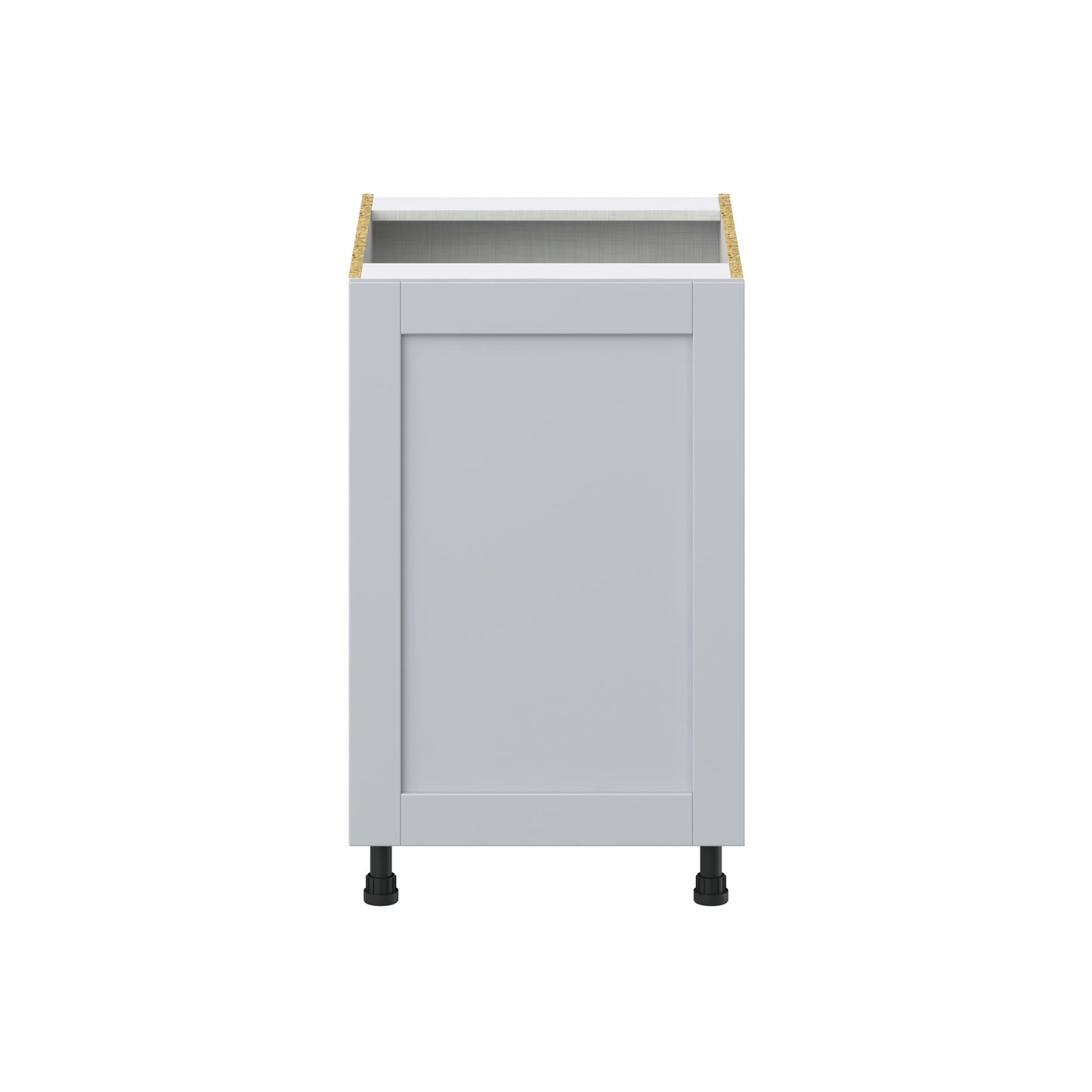 Hugo&Borg Charlesberg 21-in W x 34.5-in H x 24-in D Gray 3-Drawers Base Fully Assembled Cabinet (Recessed Panel Shaker Style)