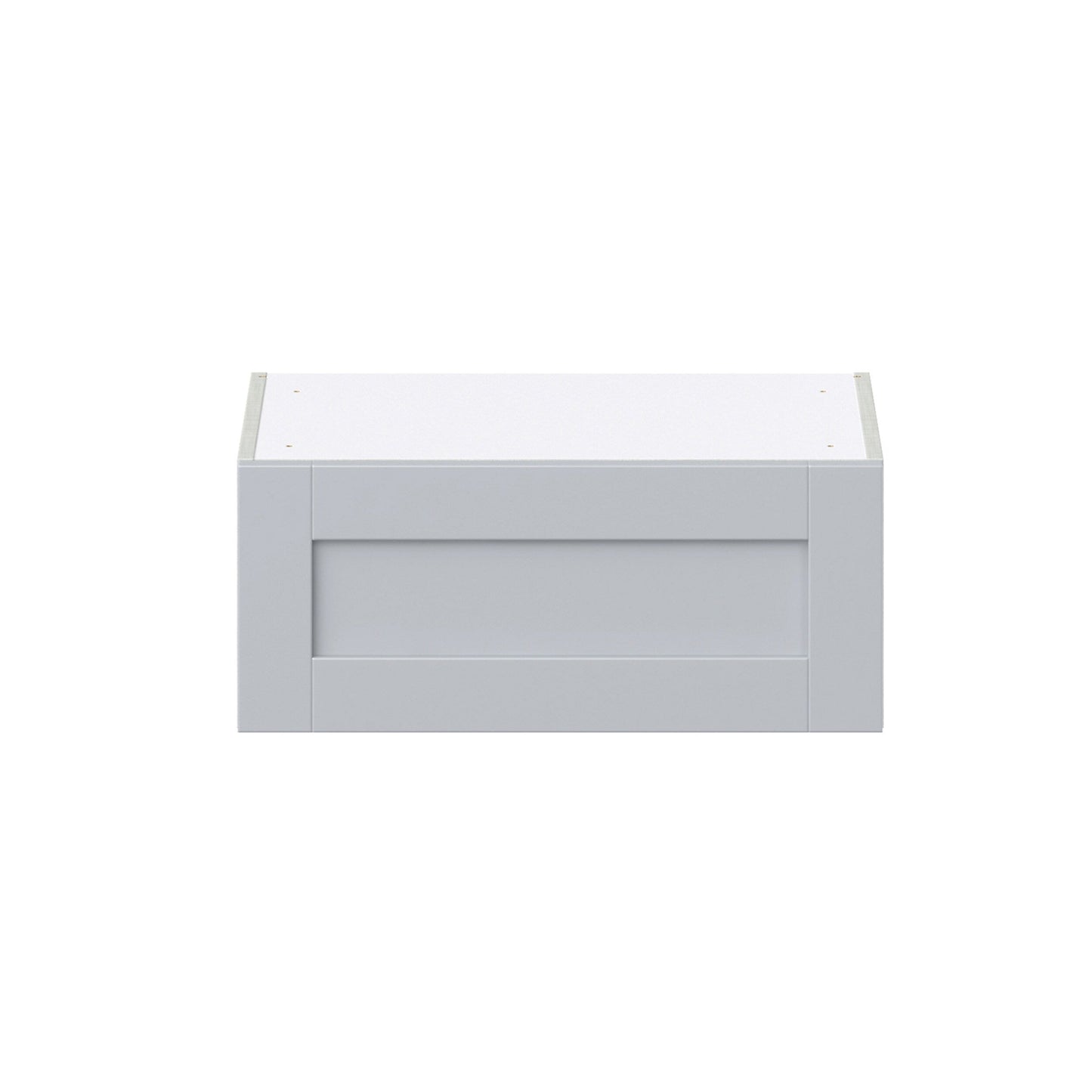 Hugo&Borg Charlesberg 24-in W x 10-in H x 14-in D Gray Wall Fully Assembled Cabinet (Recessed Panel Shaker Door Style)