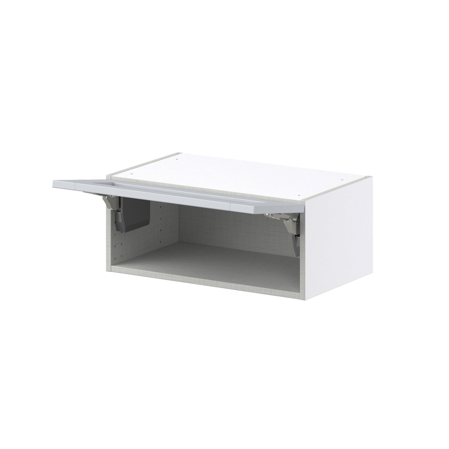 Hugo&Borg Charlesberg 24-in W x 10-in H x 14-in D Gray Wall Fully Assembled Cabinet (Recessed Panel Shaker Door Style)