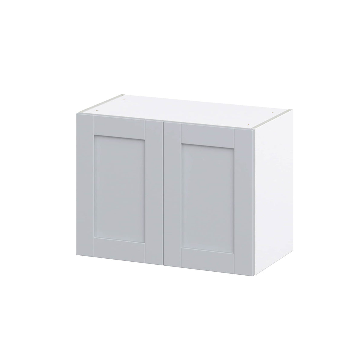 Hugo&Borg Charlesberg 27-in W x 20-in H x 14-in D Gray Wall Fully Assembled Cabinet (Recessed Panel Shaker Door Style)
