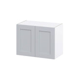 Hugo&Borg Charlesberg 27-in W x 20-in H x 14-in D Gray Wall Fully Assembled Cabinet (Recessed Panel Shaker Door Style)