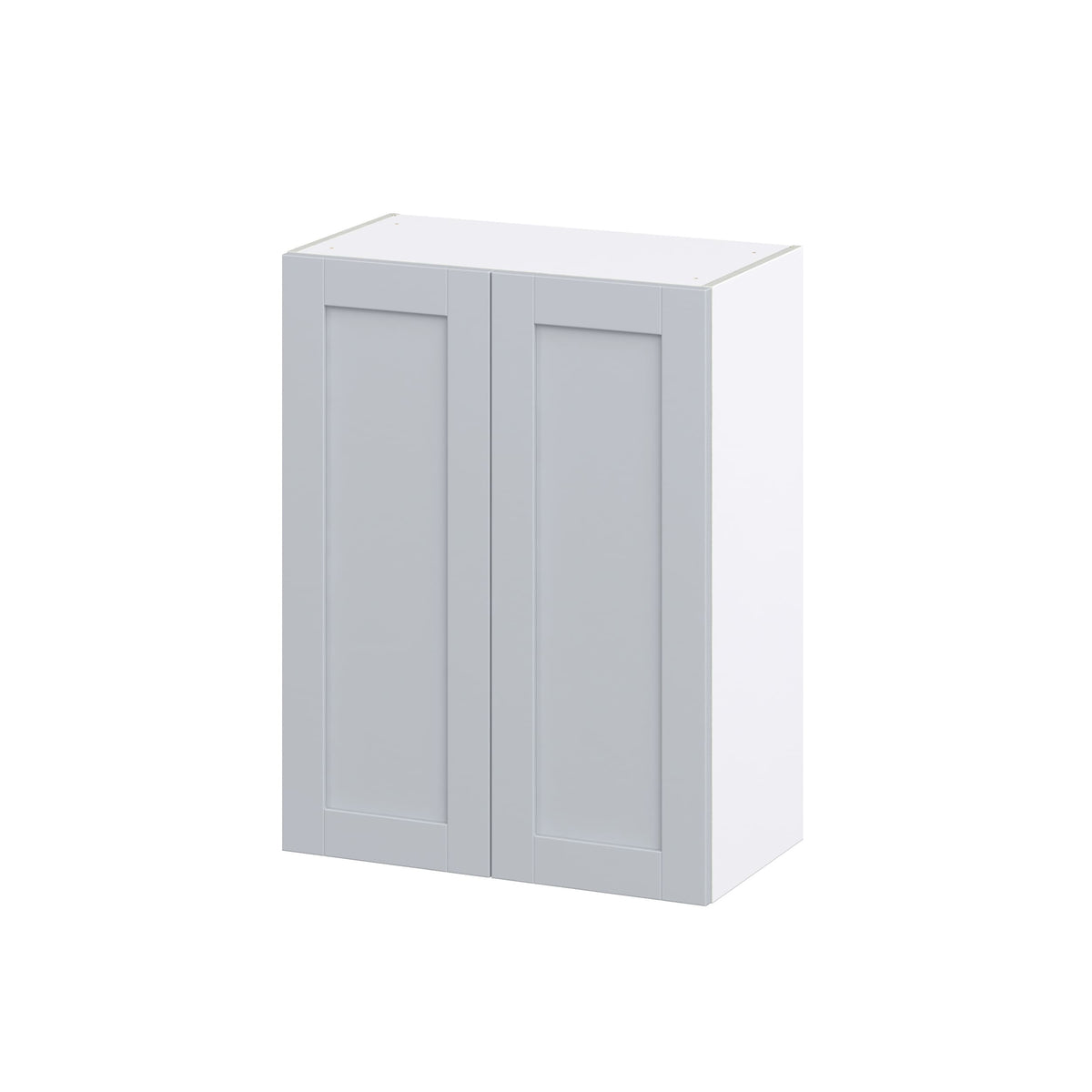 Hugo&Borg Charlesberg 27-in W x 35-in H x 14-in D Gray Wall Fully Assembled Cabinet (Recessed Panel Shaker Door Style)