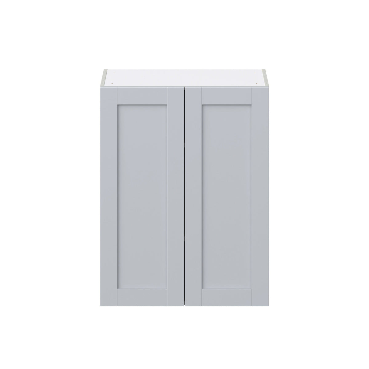Hugo&Borg Charlesberg 27-in W x 35-in H x 14-in D Gray Wall Fully Assembled Cabinet (Recessed Panel Shaker Door Style)