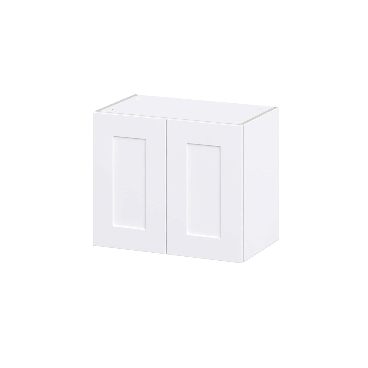 Hugo&Borg Jolie 24-in W x 20-in H x 14-in D Warm White Wall Fully Assembled Cabinet (Recessed Panel Shaker Door Style)