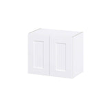 Hugo&Borg Jolie 24-in W x 20-in H x 14-in D Warm White Wall Fully Assembled Cabinet (Recessed Panel Shaker Door Style)