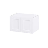 Hugo&Borg 33-in W x 20-in H x 24-in D Warm White Wall Fully Assembled Cabinet (Recessed Panel Shaker Door Style)