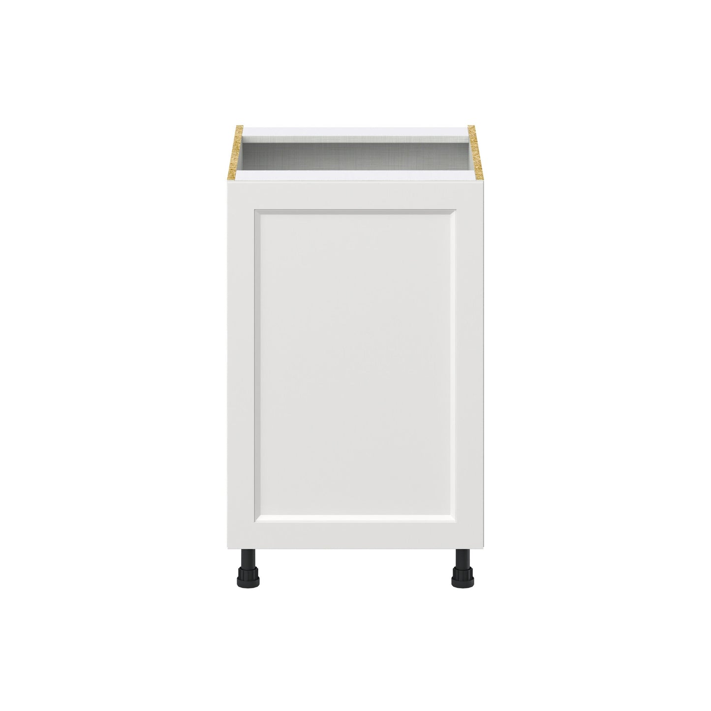 Hugo&Borg Riviera 21-in W x 34.5-in H x 24-in D Bright White 3-Drawers Base Fully Assembled Cabinet (Recessed Panel Shaker Style)