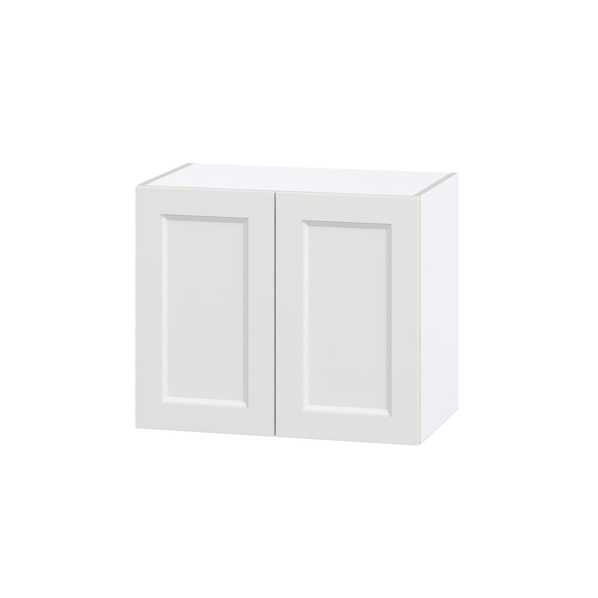 Hugo&Borg Riviera 24-in W x 20-in H x 14-in D Bright White Wall Fully Assembled Cabinet (Recessed Panel Shaker Door Style)