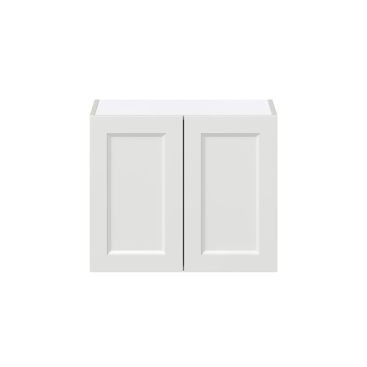 Hugo&Borg Riviera 24-in W x 20-in H x 14-in D Bright White Wall Fully Assembled Cabinet (Recessed Panel Shaker Door Style)