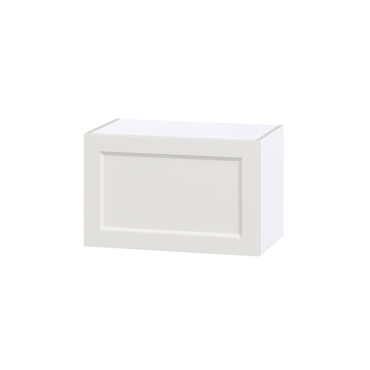 Hugo&Borg Riviera 24-in W x 15-in H x 14-in D Bright White Wall Fully Assembled Cabinet (Recessed Panel Shaker Door Style)