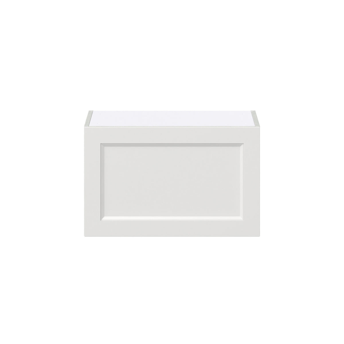 Hugo&Borg Riviera 24-in W x 15-in H x 14-in D Bright White Wall Fully Assembled Cabinet (Recessed Panel Shaker Door Style)