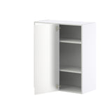 Hugo&Borg Riviera 30-in W x 35-in H x 14-in D Bright White Wall Fully Assembled Cabinet (Recessed Panel Shaker Door Style)