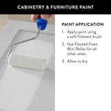 Magnolia Home by Joanna Gaines Cabinetry & Furniture Paint, Semi-Gloss, Shiplap (Ultra White), 1-Quart, Crafted with KILZ