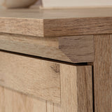 Sauder 34.882-in W x 59.764-in H Particleboard Prime Oak Freestanding Utility Storage Cabinet