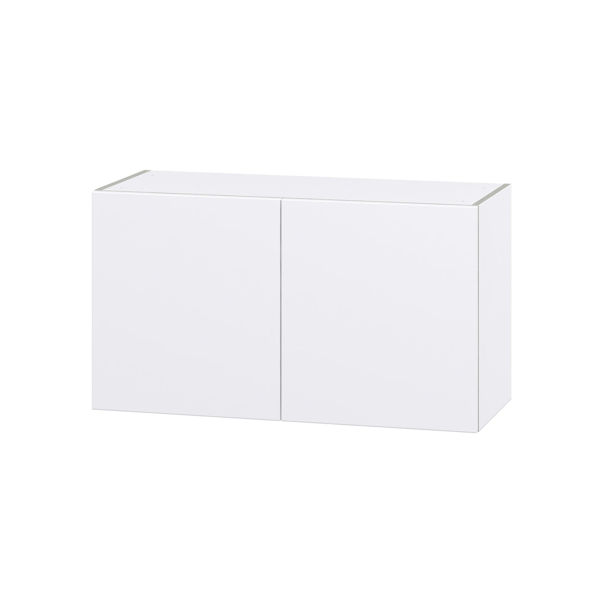 Hugo&Borg Lasalle 36-in W x 20-in H x 14-in D Bright White Slab Wall Fully Assembled Cabinet (Flat Panel Slab Door Style)