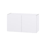 Hugo&Borg Lasalle 36-in W x 20-in H x 14-in D Bright White Slab Wall Fully Assembled Cabinet (Flat Panel Slab Door Style)