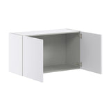 Hugo&Borg Lasalle 36-in W x 20-in H x 14-in D Bright White Slab Wall Fully Assembled Cabinet (Flat Panel Slab Door Style)