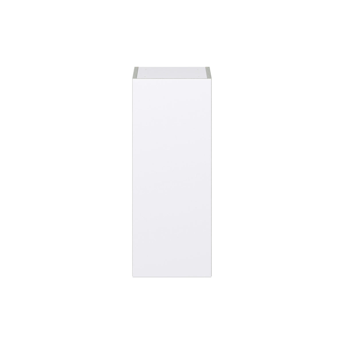 Hugo&Borg Lasalle 12-in W x 30-in H x 14-in D Bright White Slab Wall Fully Assembled Cabinet (Flat Panel Slab Door Style)
