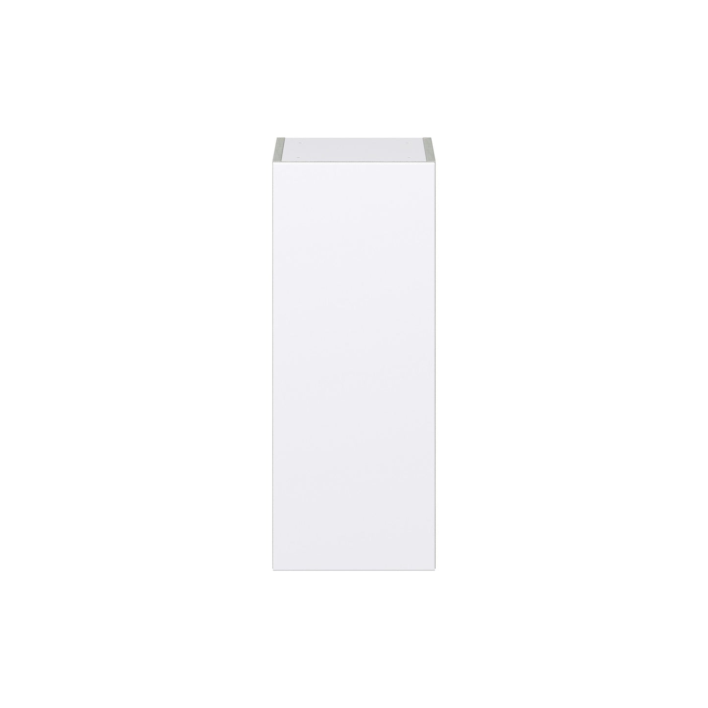 Hugo&Borg Lasalle 12-in W x 30-in H x 14-in D Bright White Slab Wall Fully Assembled Cabinet (Flat Panel Slab Door Style)