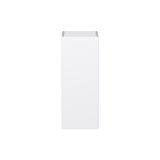 Hugo&Borg Lasalle 12-in W x 30-in H x 14-in D Bright White Slab Wall Fully Assembled Cabinet (Flat Panel Slab Door Style)