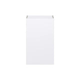 Hugo&Borg Lasalle 18-in W x 30-in H x 14-in D Bright White Slab Wall Fully Assembled Cabinet (Flat Panel Slab Door Style)