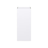 Hugo&Borg Lasalle 15-in W x 35-in H x 14-in D Bright White Slab Wall Fully Assembled Cabinet (Flat Panel Slab Door Style)