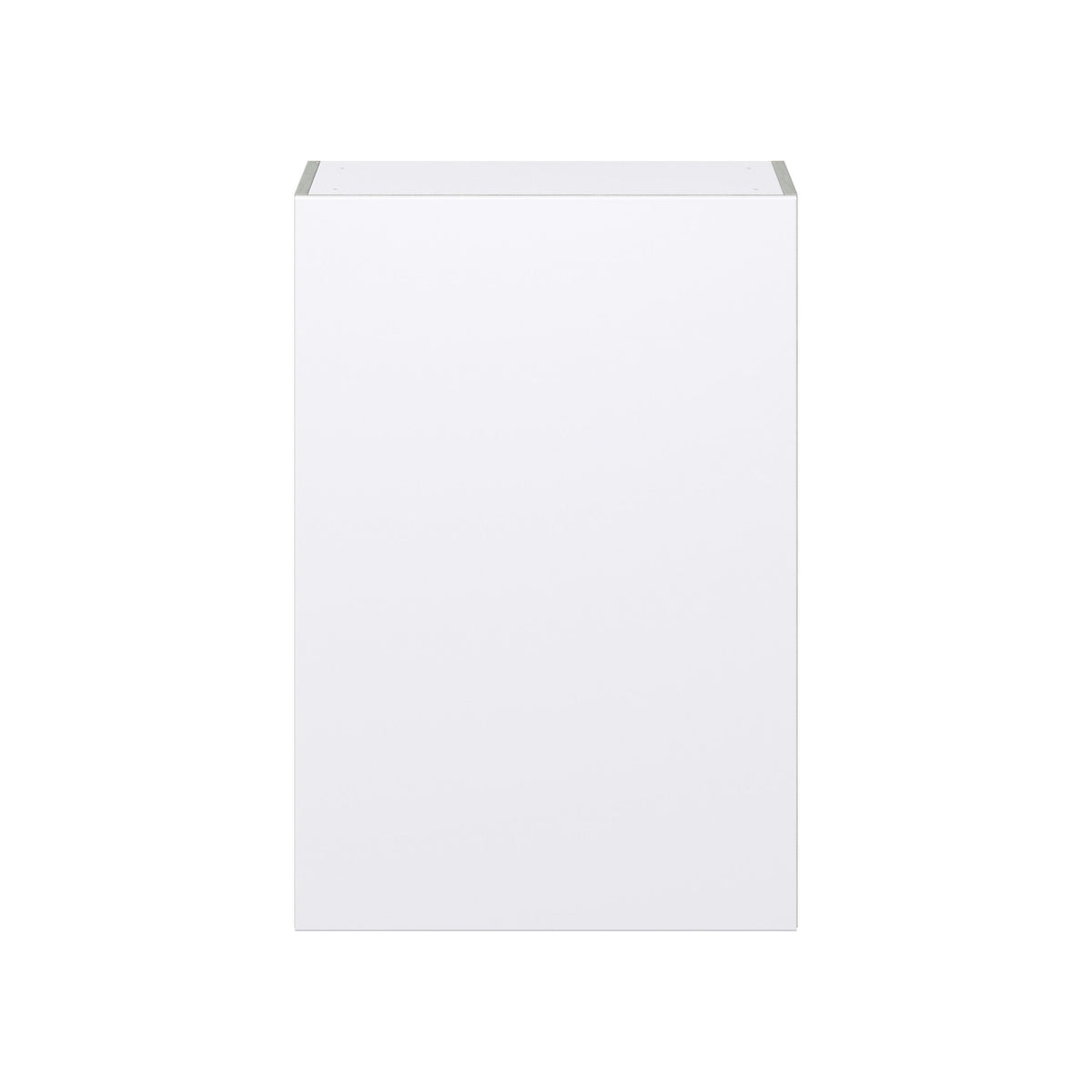 Hugo&Borg Lasalle 24-in W x 35-in H x 14-in D Bright White Slab Wall Fully Assembled Cabinet (Flat Panel Slab Door Style)
