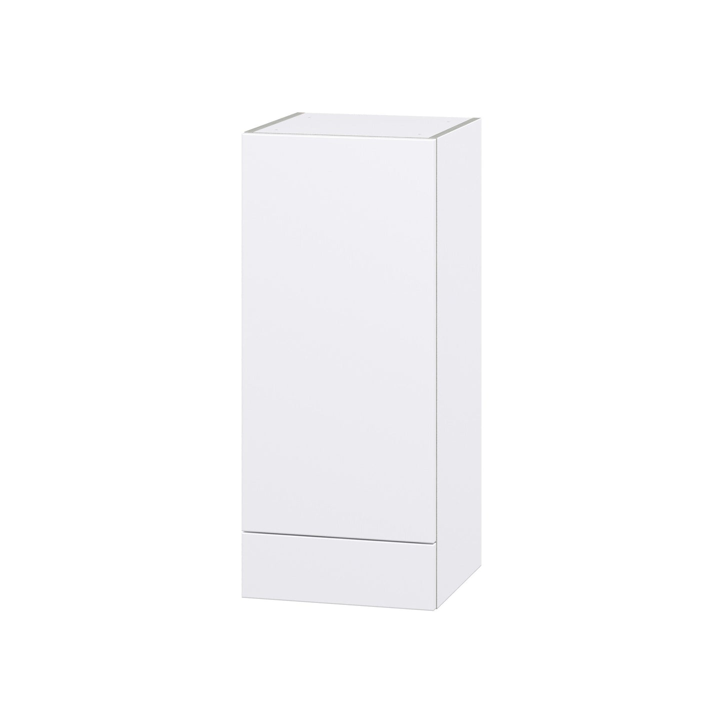 Hugo&Borg Lasalle 15-in W x 35-in H x 14-in D Bright White Slab 1-Drawer Wall Fully Assembled Cabinet (Flat Panel Slab Style)