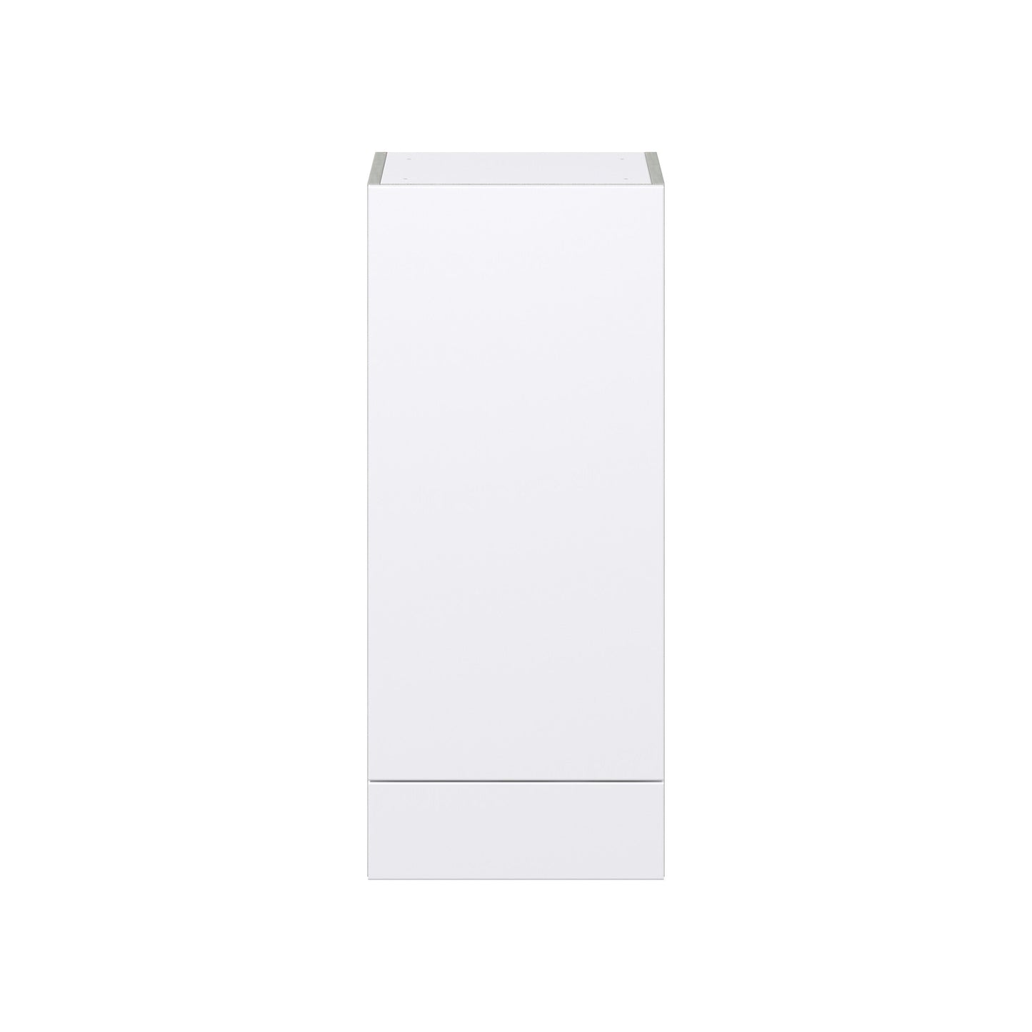 Hugo&Borg Lasalle 15-in W x 35-in H x 14-in D Bright White Slab 1-Drawer Wall Fully Assembled Cabinet (Flat Panel Slab Style)