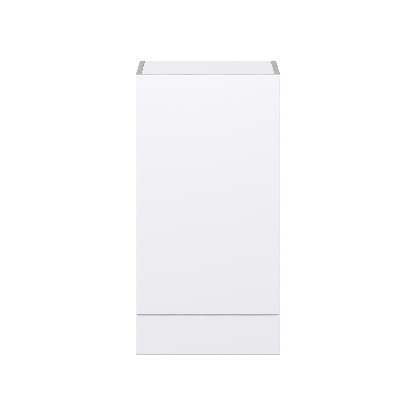 Hugo&Borg Lasalle 18-in W x 35-in H x 14-in D Bright White Slab 1-Drawer Wall Fully Assembled Cabinet (Flat Panel Slab Style)