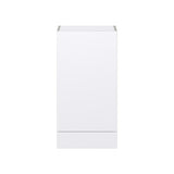 Hugo&Borg Lasalle 18-in W x 35-in H x 14-in D Bright White Slab 1-Drawer Wall Fully Assembled Cabinet (Flat Panel Slab Style)