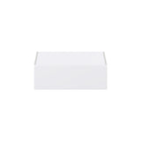Hugo&Borg Lasalle 30-in W x 10-in H x 24-in D Bright White Slab Wall Fully Assembled Cabinet (Flat Panel Slab Door Style)