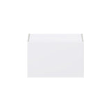 Hugo&Borg Lasalle 24-in W x 15-in H x 14-in D Bright White Slab Wall Fully Assembled Cabinet (Flat Panel Slab Door Style)