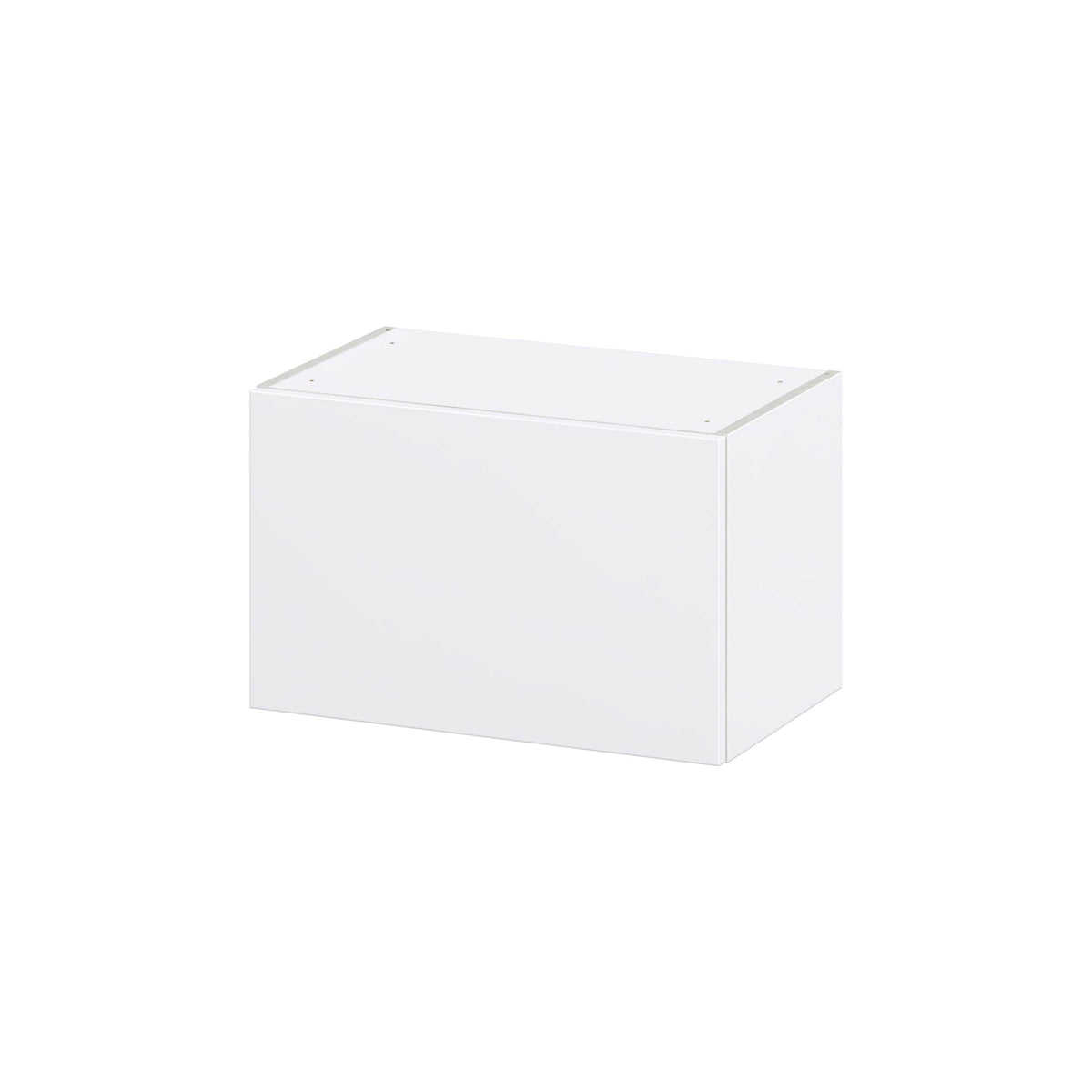 Hugo&Borg Lasalle 24-in W x 15-in H x 14-in D Bright White Slab Wall Fully Assembled Cabinet (Flat Panel Slab Door Style)