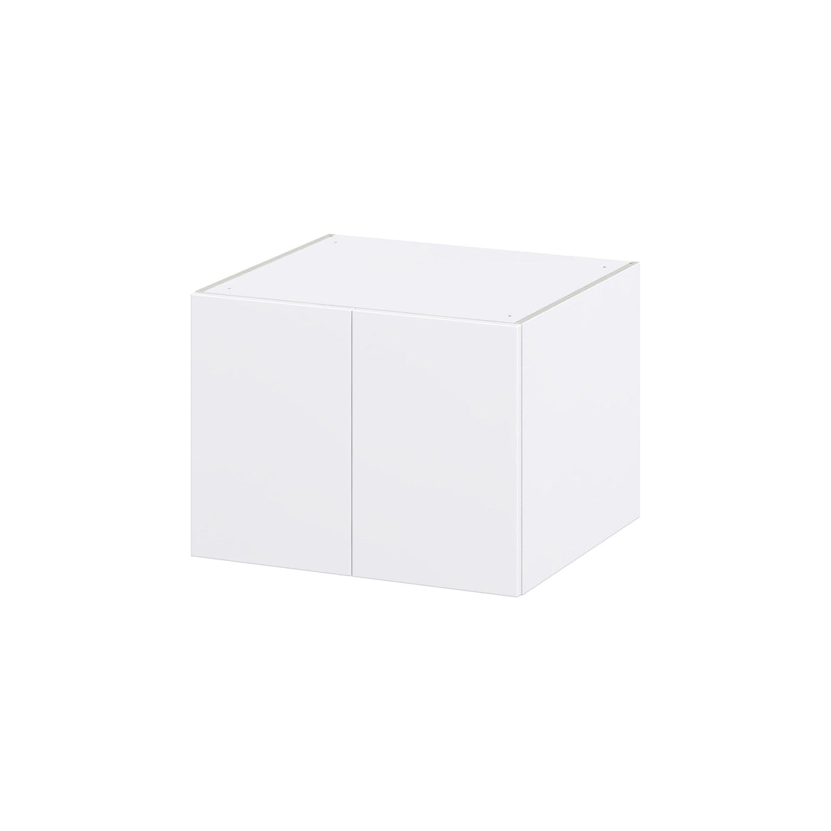 Hugo&Borg Lasalle 27-in W x 20-in H x 24-in D Bright White Slab Wall Fully Assembled Cabinet (Flat Panel Slab Door Style)