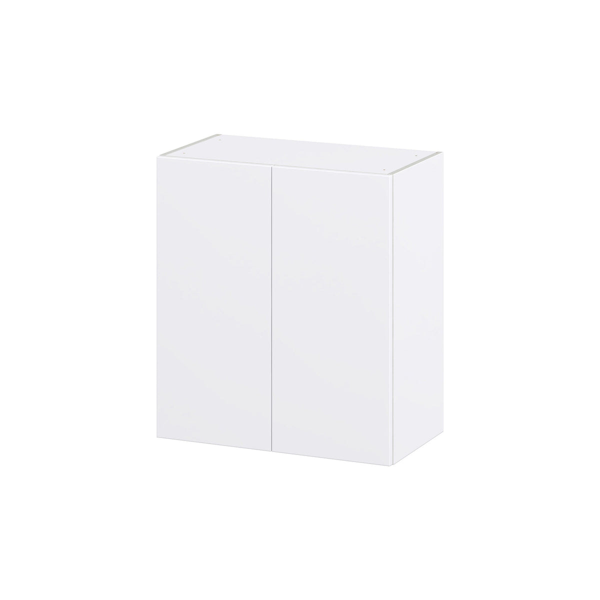 Hugo&Borg Lasalle 27-in W x 30-in H x 14-in D Bright White Slab Wall Fully Assembled Cabinet (Flat Panel Slab Door Style)