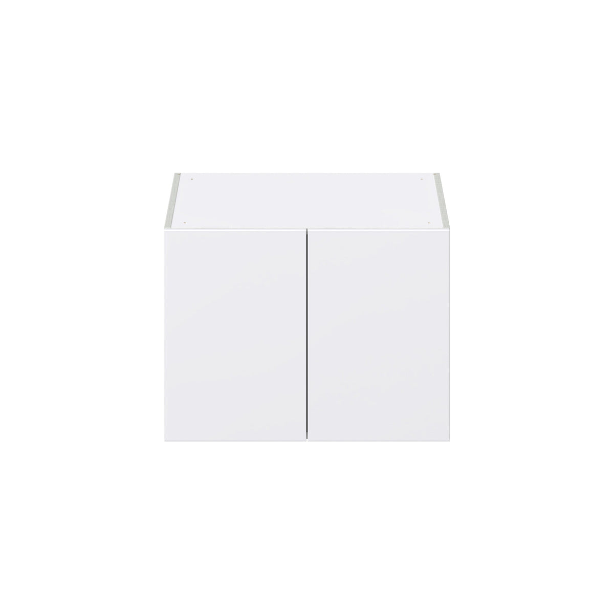 Hugo&Borg Lasalle 27-in W x 20-in H x 24-in D Bright White Slab Wall Fully Assembled Cabinet (Flat Panel Slab Door Style)