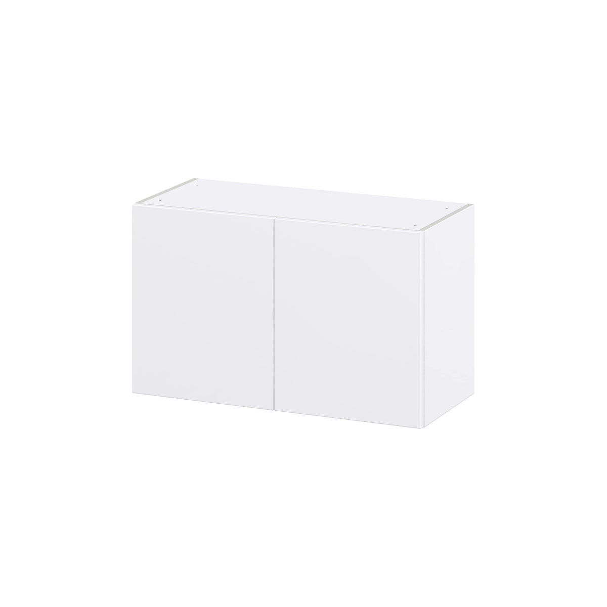 Hugo&Borg Lasalle 33-in W x 20-in H x 14-in D Bright White Slab Wall Fully Assembled Cabinet (Flat Panel Slab Door Style)