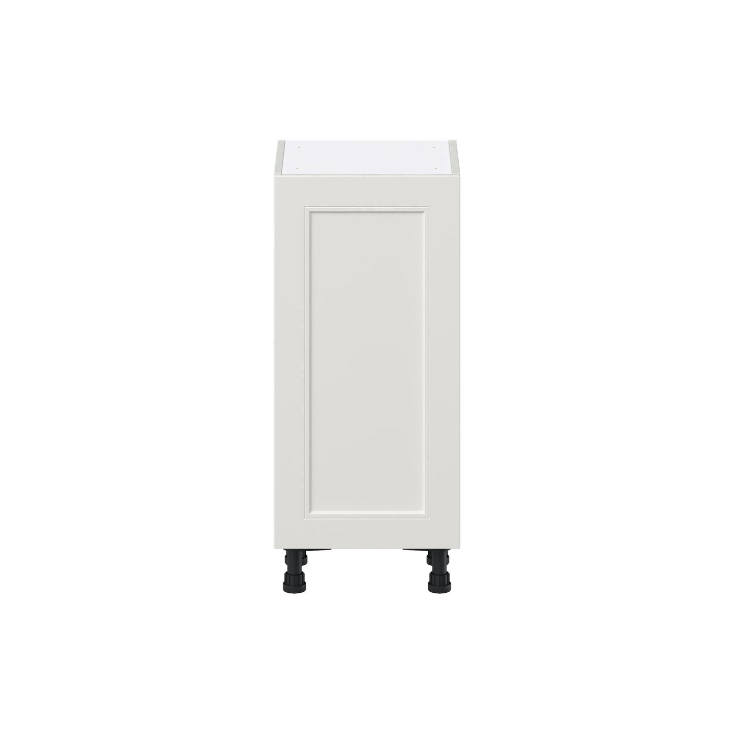 Hugo&Borg Belcourt 15-in W x 34.5-in H x 14-in D Gray Painted Base Fully Assembled Cabinet (Recessed Panel Shaker Door Style)